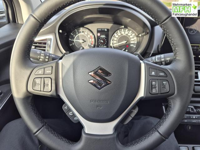 Suzuki S-Cross Comfort+ 110PS Automatik MHEV 4x4 ALLGRIP 1.4 Boosterjet Teilleder Navi Klimaautomatik Sitzheizung ACC PDC v+h 4x Kamera Suzuki-Radio Apple CarPlay Android Auto Touchscreen 2xKeyless 17-LM 