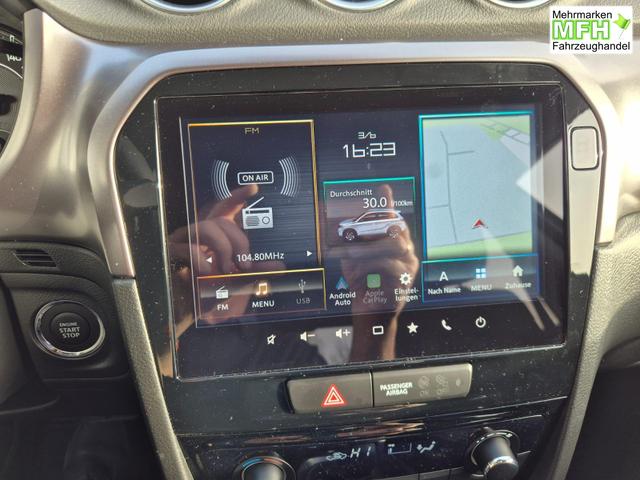Suzuki Vitara Comfort 110PS Automatik MHEV 1.4 Boosterjet Klimaautomatik Sitzheizung Navi ACC PDC R&uuml;ckf.Kamera Suzuki-Radio Apple CarPlay Android Auto Touchscreen 2xKeyless 17-LM 