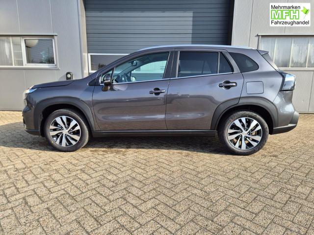 Suzuki S-Cross Comfort+ 110PS MHEV 4x4 ALLGRIP 1.4 Boosterjet Teilleder Navi Klimaautomatik Sitzheizung ACC PDC v+h 4x Kamera Suzuki-Radio Apple CarPlay Android Auto Touchscreen 2xKeyless 17-LM 