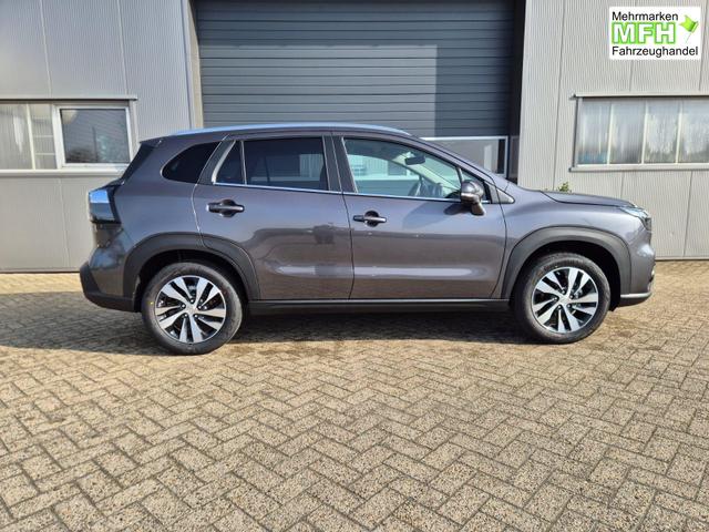 Suzuki S-Cross Comfort+ 110PS MHEV 4x4 ALLGRIP 1.4 Boosterjet Teilleder Navi Klimaautomatik Sitzheizung ACC PDC v+h 4x Kamera Suzuki-Radio Apple CarPlay Android Auto Touchscreen 2xKeyless 17-LM 