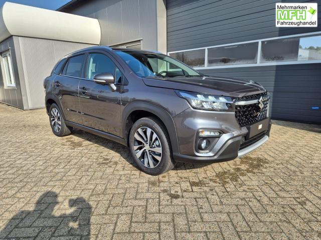 Suzuki S-Cross Comfort+ 110PS MHEV 4x4 ALLGRIP 1.4 Boosterjet Teilleder Navi Klimaautomatik Sitzheizung ACC PDC v+h 4x Kamera Suzuki-Radio Apple CarPlay Android Auto Touchscreen 2xKeyless 17-LM 
