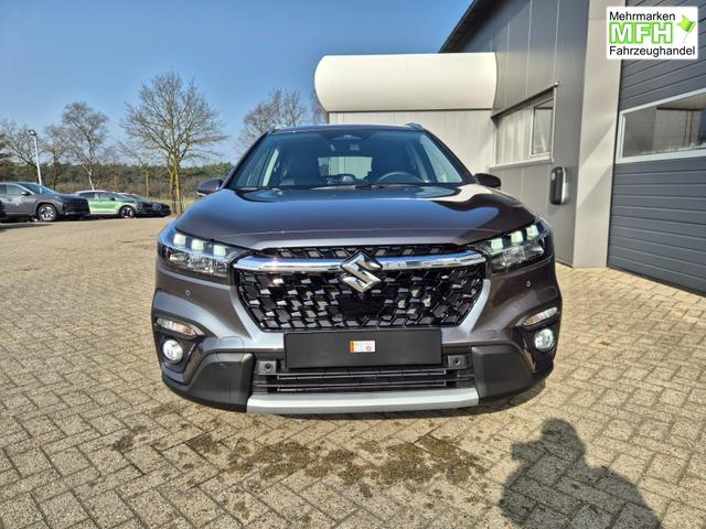 Suzuki S-Cross Comfort+ 110PS MHEV 4x4 ALLGRIP 1.4 Boosterjet Teilleder Navi Klimaautomatik Sitzheizung ACC PDC v+h 4x Kamera Suzuki-Radio Apple CarPlay Android Auto Touchscreen 2xKeyless 17-LM 