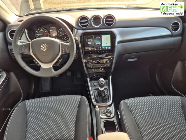 Suzuki Vitara Comfort 110PS MHEV 4x4 ALLGRIP 1.4 Boosterjet Allrad Navi Klimaautomatik Sitzheizung ACC PDC R&uuml;ckf.Kamera Suzuki-Radio Apple CarPlay Android Auto Touchscreen 2xKeyless 17-LM 
