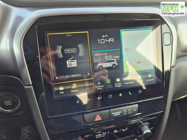 Suzuki Vitara Comfort 110PS MHEV 4x4 ALLGRIP 1.4 Boosterjet Allrad Navi Klimaautomatik Sitzheizung ACC PDC R&uuml;ckf.Kamera Suzuki-Radio Apple CarPlay Android Auto Touchscreen 2xKeyless 17-LM 