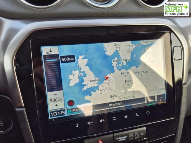 Suzuki Vitara Comfort 110PS MHEV 4x4 ALLGRIP 1.4 Boosterjet Allrad Navi Klimaautomatik Sitzheizung ACC PDC R&uuml;ckf.Kamera Suzuki-Radio Apple CarPlay Android Auto Touchscreen 2xKeyless 17-LM 