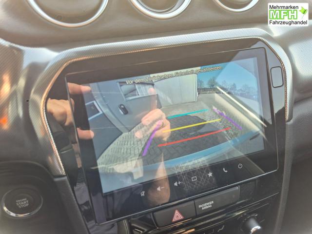 Suzuki Vitara Comfort+ 110PS Automatik MHEV 1.4 Boosterjet Teilleder Navi Klimaautomatik Sitzheizung ACC PDC v+h R&uuml;ckf.Kamera Suzuki-Radio Apple CarPlay Android Auto Touchscreen 2xKeyless 17-LM 