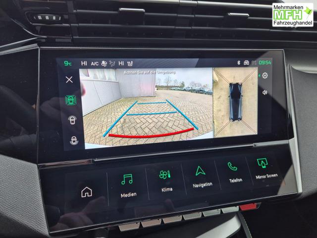 Peugeot 308 SW GT Exclusive 1.2 Hybrid 145PS Automatik Matrix-LED elektr. PanoDach Heckklappe Sitzheizung Lenkradheizung Navi 10" HD-Touchscreen wireless Apple CarPlay + Android Auto FOCAL-System 2x Keyless ACC 4x Kamera PDC v+h 18"LM 