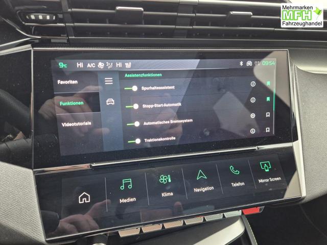 Peugeot 308 SW GT Exclusive 1.2 Hybrid 145PS Automatik Matrix-LED elektr. PanoDach Heckklappe Sitzheizung Lenkradheizung Navi 10" HD-Touchscreen wireless Apple CarPlay + Android Auto FOCAL-System 2x Keyless ACC 4x Kamera PDC v+h 18"LM 