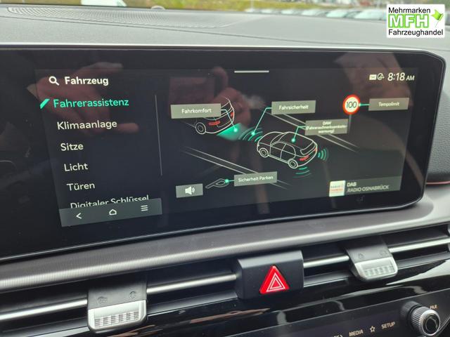 Kia Sportage 1.6 T-GDi 180PS 4x4 AWD Automatik GT-Line NEUES MODELL MY26 FACELIFT Teil-Leder 19"LM Sitzheizung v+h Lenkradheizung Klimaautomatik ACC Navi Bluetooth Touchscreen Apple CarPlay Android Auto PDC R&uuml;ckf.Kamera 2x Keyless 