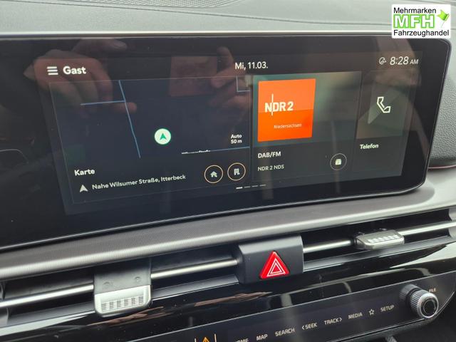 Kia Sportage 1.6 T-GDi 180PS 4x4 AWD Automatik GT-Line NEUES MODELL MY26 FACELIFT Teil-Leder 19"LM Sitzheizung v+h Lenkradheizung Klimaautomatik ACC Navi Bluetooth Touchscreen Apple CarPlay Android Auto PDC R&uuml;ckf.Kamera 2x Keyless 