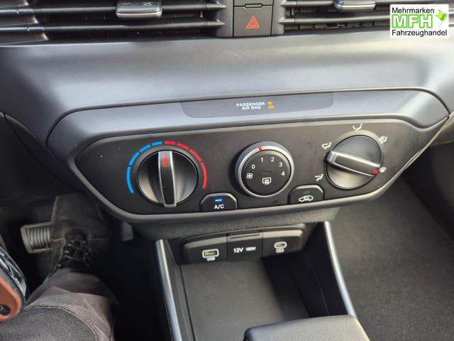 Hyundai i20 1.0 T-GDI 90PS Automatik 5-T&uuml;rer Sitzheizung Lenkradheizung R&uuml;ckf.Kamera PDC Klima Apple CarPlay Android Auto Tempomat Touchscreen 