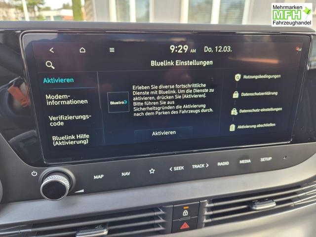 Hyundai i20 1.0 T-GDI 90PS Automatik 5-T&uuml;rer Sitzheizung Lenkradheizung R&uuml;ckf.Kamera PDC Klima Apple CarPlay Android Auto Tempomat Touchscreen 