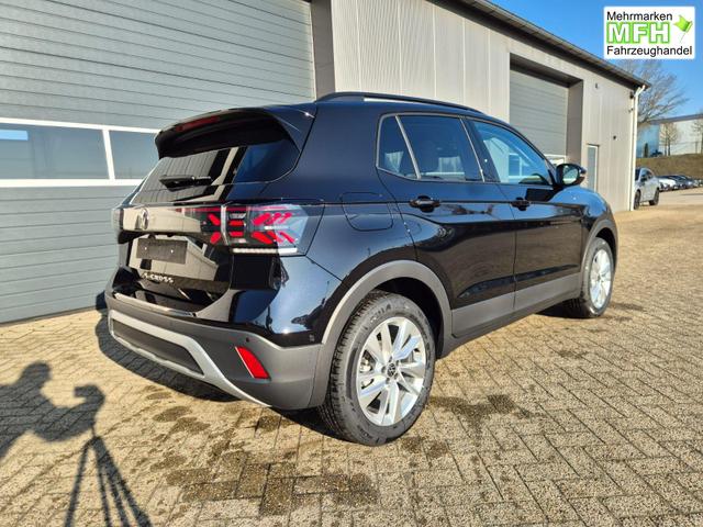 Volkswagen T-Cross 1.0 TSI 116PS DSG Life LED-Matrix-Scheinwerfer ACC Klimaautomatik Sitzheizung PDC v+h 17-LM abged.Scheiben 2xKeyless DAB+ Bluetooth Touchscreen Apple CarPlay Android Auto 