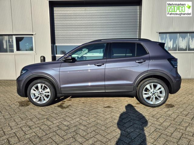 Volkswagen T-Cross 1.0 TSI 116PS DSG Life LED-Matrix-Scheinwerfer ACC Klimaautomatik Sitzheizung PDC v+h 17-LM abged.Scheiben 2xKeyless DAB+ Bluetooth Touchscreen Apple CarPlay Android Auto 