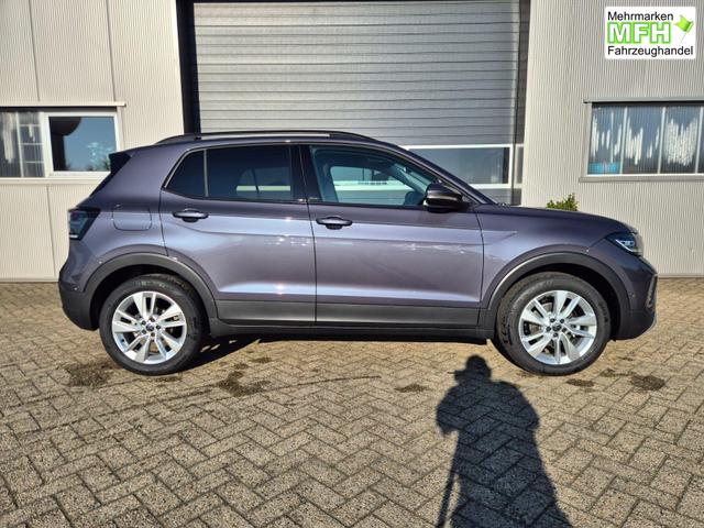 Volkswagen T-Cross 1.0 TSI 116PS DSG Life LED-Matrix-Scheinwerfer ACC Klimaautomatik Sitzheizung PDC v+h 17-LM abged.Scheiben 2xKeyless DAB+ Bluetooth Touchscreen Apple CarPlay Android Auto 