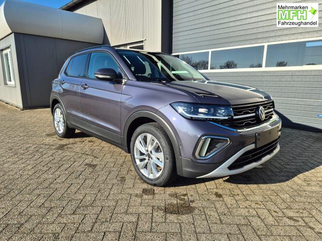 Volkswagen T-Cross 1.0 TSI 116PS DSG Life LED-Matrix-Scheinwerfer ACC Klimaautomatik Sitzheizung PDC v+h 17-LM abged.Scheiben 2xKeyless DAB+ Bluetooth Touchscreen Apple CarPlay Android Auto 