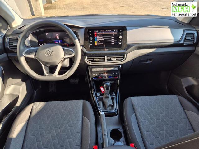 Volkswagen T-Cross 1.0 TSI 116PS DSG Life LED-Matrix-Scheinwerfer ACC Klimaautomatik Sitzheizung PDC v+h 17-LM abged.Scheiben 2xKeyless DAB+ Bluetooth Touchscreen Apple CarPlay Android Auto 