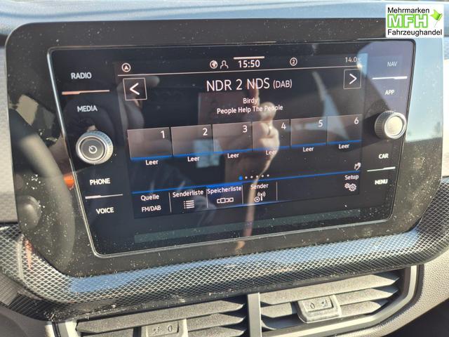 Volkswagen T-Cross 1.0 TSI 116PS DSG Life LED-Matrix-Scheinwerfer ACC Klimaautomatik Sitzheizung PDC v+h 17-LM abged.Scheiben 2xKeyless DAB+ Bluetooth Touchscreen Apple CarPlay Android Auto 
