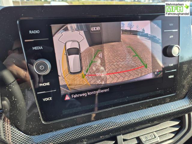Volkswagen T-Cross 1.0 TSI 116PS DSG Life LED-Matrix-Scheinwerfer ACC Klimaautomatik Sitzheizung PDC v+h 17-LM abged.Scheiben 2xKeyless DAB+ Bluetooth Touchscreen Apple CarPlay Android Auto 