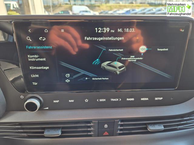 Hyundai i20 1.0 T-GDI 90PS Automatik 5-T&uuml;rer Sitzheizung Lenkradheizung R&uuml;ckf.Kamera PDC Klima Apple CarPlay Android Auto Tempomat Touchscreen 