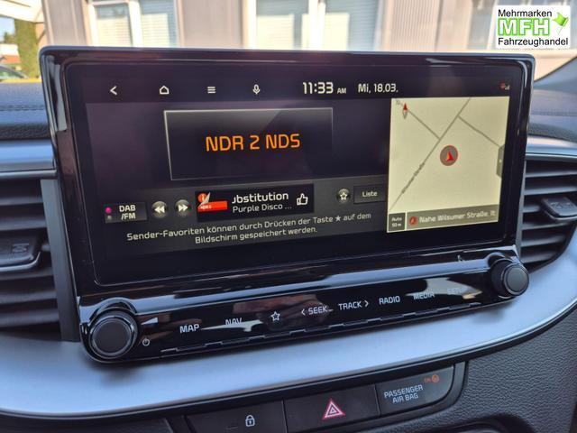 Kia XCeed 1.6 T-GDi 150PS Automatik Klimaautomatik Sitzheizung Lenkradheizung Navi PDC R&uuml;ckf.Kamera abged.Scheiben Apple CarPlay Android Auto 
