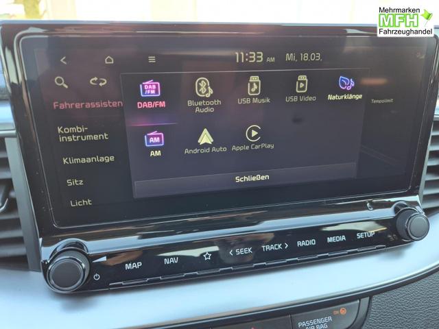 Kia XCeed 1.6 T-GDi 150PS Automatik Klimaautomatik Sitzheizung Lenkradheizung Navi PDC R&uuml;ckf.Kamera abged.Scheiben Apple CarPlay Android Auto 