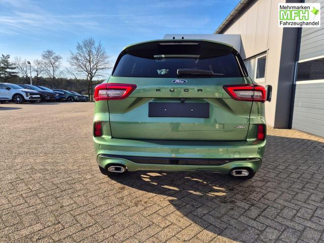 Ford Kuga ST-Line X 243PS PHEV Automatik Black Package Matrix-LED schwenkb. AHK elektr. PanoDach Sitzheizung v+h Lenkradheizung Frontscheibe beheizb. Navi SYNC4 Apple CarPlay Android Auto Touchscreen PDC 4xKamera 2xKeyless B+O Sound 20"LM vollelektr. Reic 