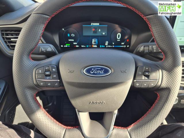 Ford Kuga ST-Line X 243PS PHEV Automatik Matrix-LED schwenkb. AHK elektr. PanoDach Sitzheizung v+h Lenkradheizung Frontscheibe beheizb. Navi SYNC4 Apple CarPlay Android Auto Touchscreen PDC 4xKamera 2xKeyless B+O Sound 19"LM vollelektr. Reichweite 65KM 