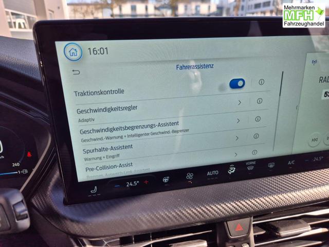 Ford Kuga ST-Line X 243PS PHEV Automatik Matrix-LED schwenkb. AHK elektr. PanoDach Sitzheizung v+h Lenkradheizung Frontscheibe beheizb. Navi SYNC4 Apple CarPlay Android Auto Touchscreen PDC 4xKamera 2xKeyless B+O Sound 19"LM vollelektr. Reichweite 65KM 