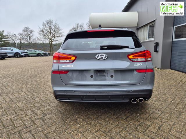 Hyundai i30 Kombi 1.6 T-GDI 150PS Automatik N-Line MY2026 Sitzheizung Lenkradheizung Klimaautomatik Navi 10,3"-Touchscreen Bluelink Apple CarPlay + Android Auto PDC v+h R&uuml;ckf.Kamera 18-LM 