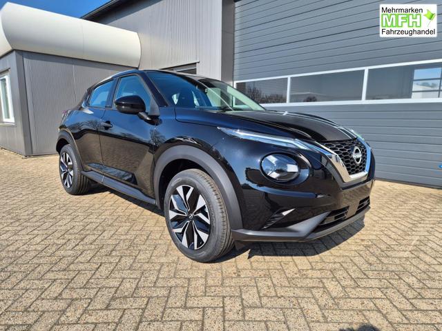 Nissan Juke 1.0 DIG-T 114PS Acenta Klimaautomatik Sitzheizung R&uuml;ckf.Kamera Bluetooth Touchscreen wireless Apple CarPlay Android Auto 