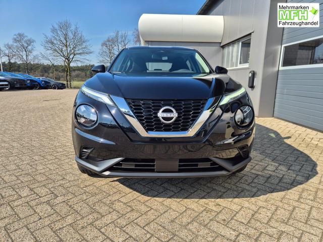 Nissan Juke 1.0 DIG-T 114PS Acenta Klimaautomatik Sitzheizung R&uuml;ckf.Kamera Bluetooth Touchscreen wireless Apple CarPlay Android Auto 