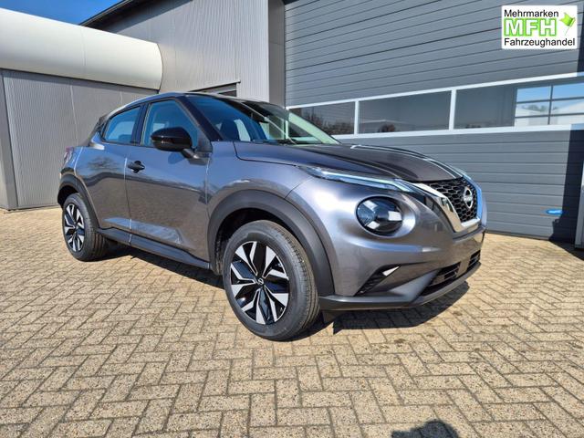 Nissan Juke 1.0 DIG-T 114PS Acenta Klimaautomatik Sitzheizung R&uuml;ckf.Kamera Bluetooth Touchscreen wireless Apple CarPlay Android Auto 