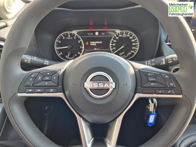 Nissan Juke 1.0 DIG-T 114PS Acenta Klimaautomatik Sitzheizung R&uuml;ckf.Kamera Bluetooth Touchscreen wireless Apple CarPlay Android Auto 