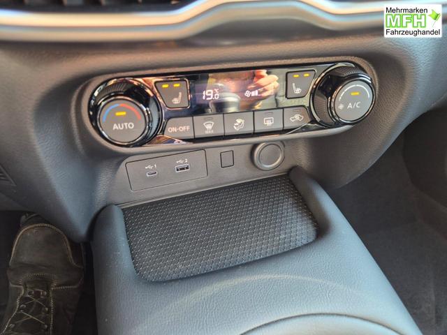 Nissan Juke 1.0 DIG-T 114PS Acenta Klimaautomatik Sitzheizung R&uuml;ckf.Kamera Bluetooth Touchscreen wireless Apple CarPlay Android Auto 