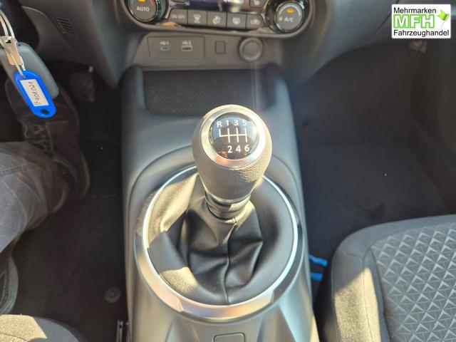 Nissan Juke 1.0 DIG-T 114PS Acenta Klimaautomatik Sitzheizung R&uuml;ckf.Kamera Bluetooth Touchscreen wireless Apple CarPlay Android Auto 