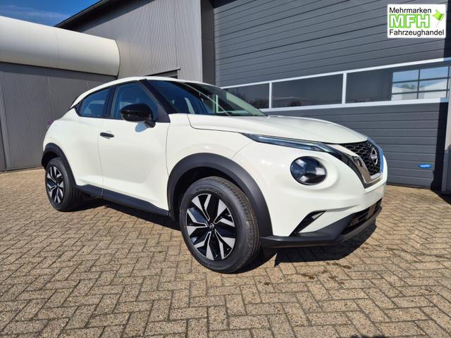 Nissan Juke 1.0 DIG-T 114PS Acenta Klimaautomatik Sitzheizung R&uuml;ckf.Kamera Bluetooth Touchscreen wireless Apple CarPlay Android Auto 