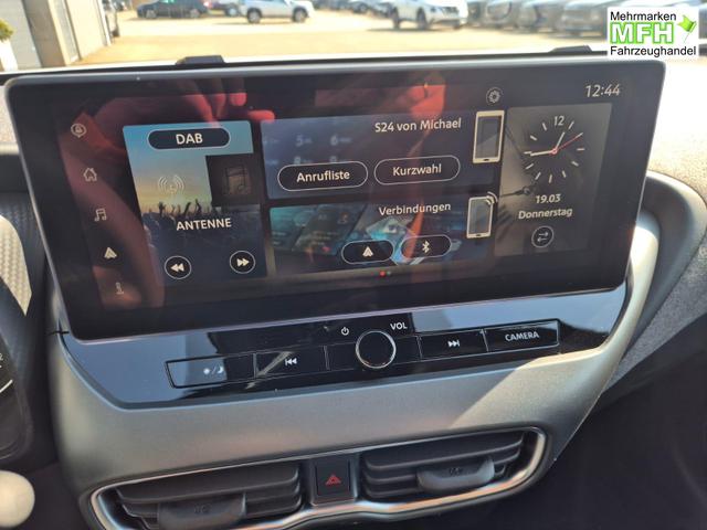 Nissan Juke 1.0 DIG-T 114PS Acenta Klimaautomatik Sitzheizung R&uuml;ckf.Kamera Bluetooth Touchscreen wireless Apple CarPlay Android Auto 