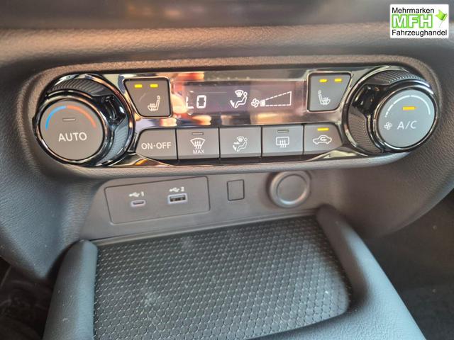 Nissan Juke 1.0 DIG-T 114PS Acenta Klimaautomatik Sitzheizung R&uuml;ckf.Kamera Bluetooth Touchscreen wireless Apple CarPlay Android Auto 