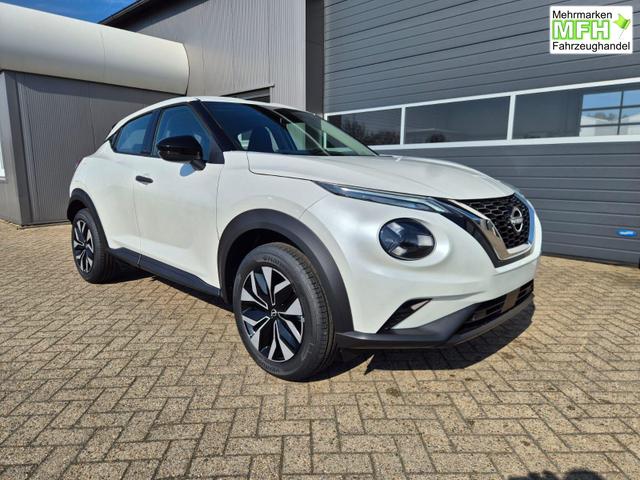 Nissan Juke 1.0 DIG-T 114PS Acenta Klimaautomatik Sitzheizung R&uuml;ckf.Kamera Bluetooth Touchscreen wireless Apple CarPlay Android Auto 