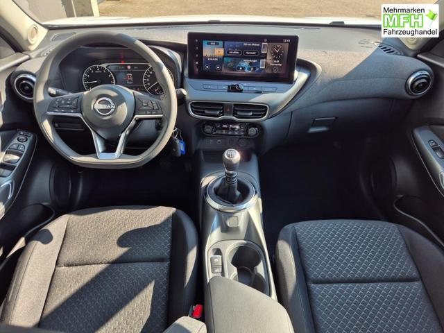 Nissan Juke 1.0 DIG-T 114PS Acenta Klimaautomatik Sitzheizung R&uuml;ckf.Kamera Bluetooth Touchscreen wireless Apple CarPlay Android Auto 