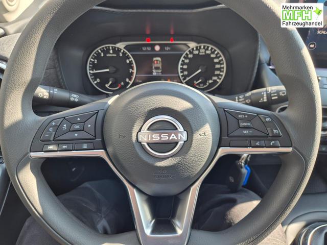 Nissan Juke 1.0 DIG-T 114PS Acenta Klimaautomatik Sitzheizung R&uuml;ckf.Kamera Bluetooth Touchscreen wireless Apple CarPlay Android Auto 