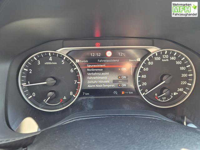 Nissan Juke 1.0 DIG-T 114PS Acenta Klimaautomatik Sitzheizung R&uuml;ckf.Kamera Bluetooth Touchscreen wireless Apple CarPlay Android Auto 