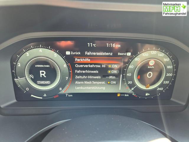 Nissan Qashqai 1.3 DIG-T MHEV 158 PS X-Tronic Tekna Voll-Leder Klimaautomatik PanoGlasdach Sitzheizung Lenkradheizung Navi Head-Up Display elektr. Heckklappe ACC PDC v+h 360&deg;Kamera DAB Bluetooth Touchscreen Apple CarPlay Android Auto 19"LM 