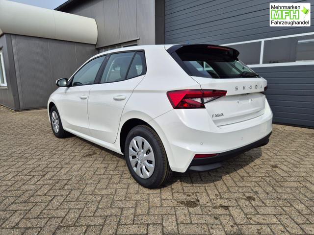 Skoda Fabia 1.0 TSI 95PS Selection 5-t&uuml;rig R&uuml;ckf.Kamera Parksensoren Sitzheizung Multifunktionslenkrad Klima Skoda-Radio Bluetooth Touchscreen Tempomat Nebelsch. Apple CarPlay + Android Auto 