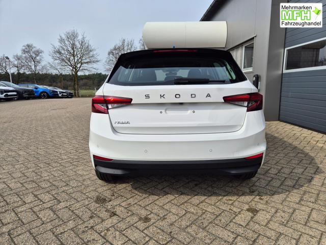 Skoda Fabia 1.0 TSI 95PS Selection 5-t&uuml;rig R&uuml;ckf.Kamera Parksensoren Sitzheizung Multifunktionslenkrad Klima Skoda-Radio Bluetooth Touchscreen Tempomat Nebelsch. Apple CarPlay + Android Auto 