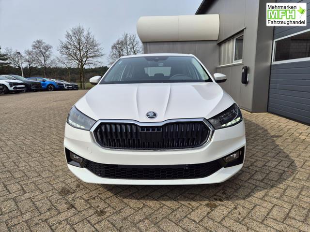 Skoda Fabia 1.0 TSI 95PS Selection 5-t&uuml;rig R&uuml;ckf.Kamera Parksensoren Sitzheizung Multifunktionslenkrad Klima Skoda-Radio Bluetooth Touchscreen Tempomat Nebelsch. Apple CarPlay + Android Auto 