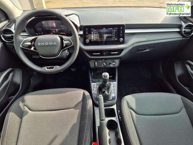 Skoda Fabia 1.0 TSI 95PS Selection 5-t&uuml;rig R&uuml;ckf.Kamera Parksensoren Sitzheizung Multifunktionslenkrad Klima Skoda-Radio Bluetooth Touchscreen Tempomat Nebelsch. Apple CarPlay + Android Auto 