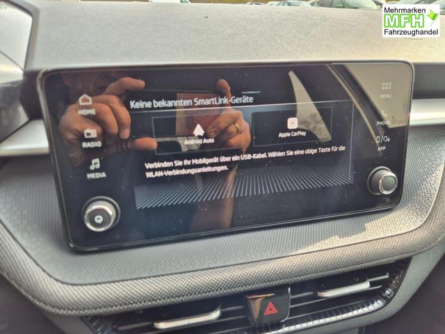 Skoda Fabia 1.0 TSI 95PS Selection 5-t&uuml;rig R&uuml;ckf.Kamera Parksensoren Sitzheizung Multifunktionslenkrad Klima Skoda-Radio Bluetooth Touchscreen Tempomat Nebelsch. Apple CarPlay + Android Auto 