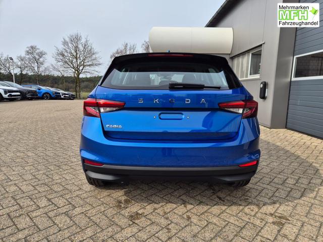 Skoda Fabia 1.0 TSI 95PS Selection 5-t&uuml;rig R&uuml;ckf.Kamera Parksensoren Sitzheizung Multifunktionslenkrad Klima Skoda-Radio Bluetooth Touchscreen Tempomat Nebelsch. Apple CarPlay + Android Auto 